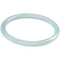 Pulseira Icy Sky Blue Chalcedony para mulheres, Rou de jade natural Pulseira Icy Sky Blue Chalcedony para mulheres, Rou de jade natural