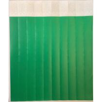 Pulseira Identificacao Laser PRO Verde Bandeira PCT.C/50