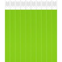 Pulseira Identificacao Verde Fluor
