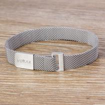 Pulseira Imã De Aço Prateado Pulseira Imã De Aço Prateado