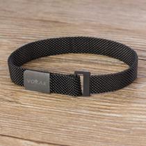 Pulseira Imã de Aço Preto Pulseira Imã de Aço Preto