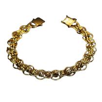 Pulseira Imperador elo redondo 10 milimetros bonita Pulseira Imperador elo redondo 10 milimetros bonita