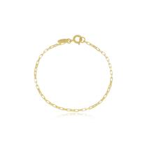 Pulseira Infantil Banhada A Ouro 18K