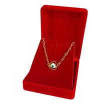 Pulseira Infantil Banhada a Ouro Com Olho Grego Bijou Art Pulseira Infantil Banhada a Ouro Com Olho Grego Bijou Art