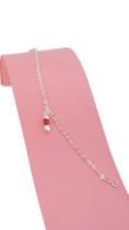 Pulseira Infantil Banhada a Prata Com Figa Bijou Art Pulseira Infantil Banhada a Prata Com Figa Bijou Art