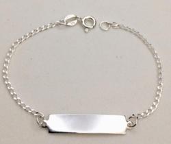 Pulseira Infantil Chapa