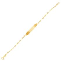 Pulseira Infantil em Ouro 18K Love - AU10266