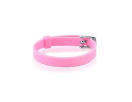 Pulseira Infantil Emborrachada Rosa - Acessório Kids Pulseira Infantil Emborrachada Rosa - Acessório Kids