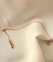 Pulseira Infantil + Figa Na Ponta
