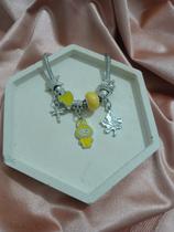 Pulseira Infantil Fofa de Desenho Labubu Bijuteria Delicada e Divertida Pulseira Infantil Fofa de Desenho Labubu Bijuteria Delicada e Divertida