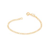 Pulseira infantil folheada a ouro 550055 Rommanel Pulseira infantil folheada a ouro 550055 Rommanel