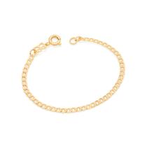 Pulseira infantil folheada a ouro 551717 Rommanel