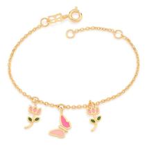 Pulseira Infantil Formada Por Fio Elos Inter 551673