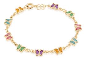 Pulseira Infantil Formada Por Pingentes No F 551618 Pulseira Infantil Formada Por Pingentes No F 551618