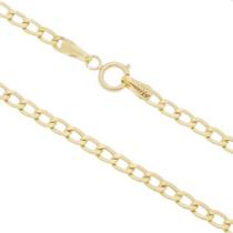 Pulseira Infantil Grumet Ouro 18k 750 Com Argola De Ajuste