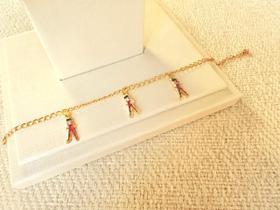 Pulseira Infantil Ladybug + Extensor