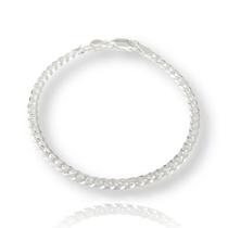 Pulseira Infantil Prata Legítima 925 Grumet 15 Cm Pulseira Infantil Prata Legítima 925 Grumet 15 Cm