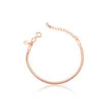 Pulseira Infantil Revestida em Ouro Rose