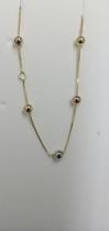 Pulseira Infantil Veneziana Com Bolinhas Em Ouro 18k Três Cores Pulseira Infantil Veneziana Com Bolinhas Em Ouro 18k Três Cores