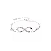 Pulseira Infinity 925 banhada a prata 925 para mulher
