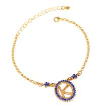 Pulseira Inicial Madrinha Amiga Lembrancinha Folheado 18k