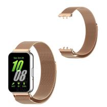 Pulseira inoxidavel imã para Galaxy Fit3 R390 - 2024