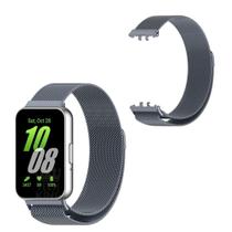 Pulseira inoxidavel imã para Galaxy Fit3 R390 - 2024