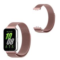 Pulseira inoxidavel imã para Galaxy Fit3 R390 - 2024