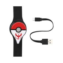 Pulseira Inteligente Pokémon Go Plus - Recarregável e com Bluetooth - Captura Automática