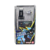 Pulseira Inteligente Vital Hero Batman - Relógio, Monitor Cardíaco e Contador de Passos