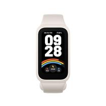 Pulseira Inteligente Xiaomi Band 9 Active Tela 1,47 Monitoramento de Saúde Bateria 18 Dias Bege