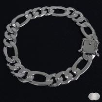 Pulseira Italiana 3x1 com Fecho Gaveta em Prata 925 - 13mm