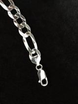 Pulseira Italiana 9mm 3 Em 1 Em Prata 925