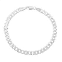 Pulseira Italiana Grumet 6mm Em Prata 925