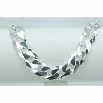 Pulseira Italiana Masculina Grumet Grossa Em Prata 925