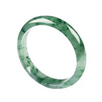 Pulseira Jadeite para mulheres, pulseira redonda tipo gelo