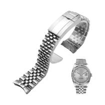 Pulseira Jubilee De 20mm 21mm Para Relógio Rolex Sub GMT Yacht Daytona Acessórios De Substituição De