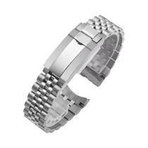 Pulseira Jubilee De 20mm 21mm Para Relógio Rolex Sub GMT Yacht Daytona Acessórios De Substituição De