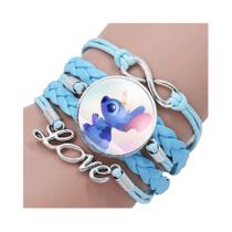 Pulseira Kawaii Anime Lilo Stitch One Piece, Brinde Fofo Para Crianças, Brinquedo Para Festa De