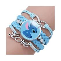 Pulseira Kawaii Anime Lilo Stitch One Piece, Brinde Fofo Para Crianças, Brinquedo Para Festa De