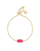 Pulseira Kendra Scott Elaina Banhada a Ouro 14k Azalea