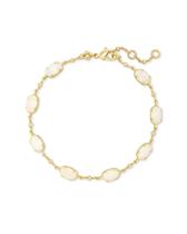 Pulseira Kendra Scott Emilie Banhada a Ouro 14k com Drusa Iridescente Pulseira Kendra Scott Emilie Banhada a Ouro 14k com Drusa Iridescente