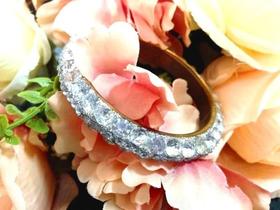 Pulseira Kundan, Pulso Fino, Em Metal, Pedraria HC-30