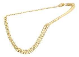 Pulseira Lacraia Fem. 18 Cm Ouro 18k 750. Legítimo ! Pulseira Lacraia Fem. 18 Cm Ouro 18k 750. Legítimo !