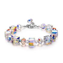 Pulseira LADY COLOUR Northern Lights Crystals em prata 925