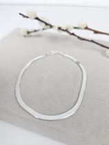 Pulseira Laminada Fina em Prata 925 - 18 cm Pulseira Laminada Fina em Prata 925 - 18 cm