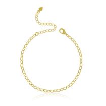 Pulseira Lecce Elos Ovais - Banho Ouro 18K Pulseira Lecce Elos Ovais - Banho Ouro 18K