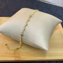 Pulseira Leticia SemiJoia Banhada a Ouro Antialergico