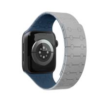 Pulseira Link Silicone Macia Compatível Com Apple Watch