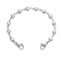 Pulseira LinnaLove Coração em Aço Inoxidável 14 cm Pulseira LinnaLove Coração em Aço Inoxidável 14 cm